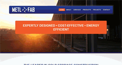 Desktop Screenshot of metl-fab.com